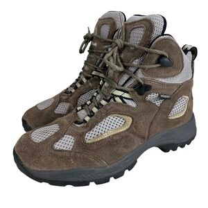 Vasque Youth‎ Brown Suede Waterproof Hiking Boots Size 5M EUR 37.5